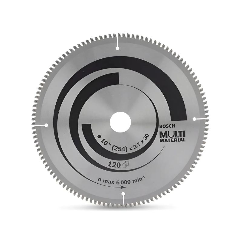 BOSCH - Disco De Sierra 10 120 D Multimaterial Bosch Aluminio / Melamin