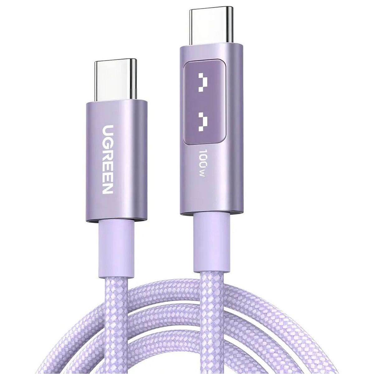 UGREEN - Cable USB-C a USB-C 100W 1m Carga Rápida LED Ugreen Uno L509 - 65092