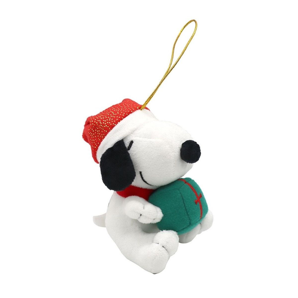 SNOOPY - Adorno Peluche arbol navidad Snoopy 12cm Modelo 2
