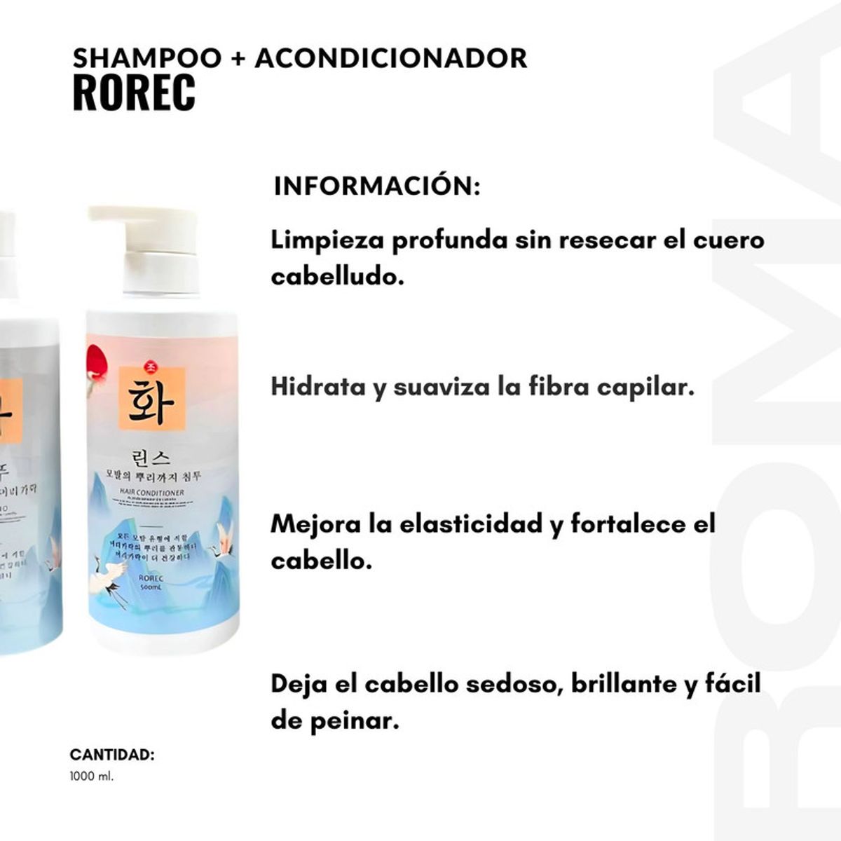 GENERICO - SHAMPOO + ACONDICIONADOR ROREC