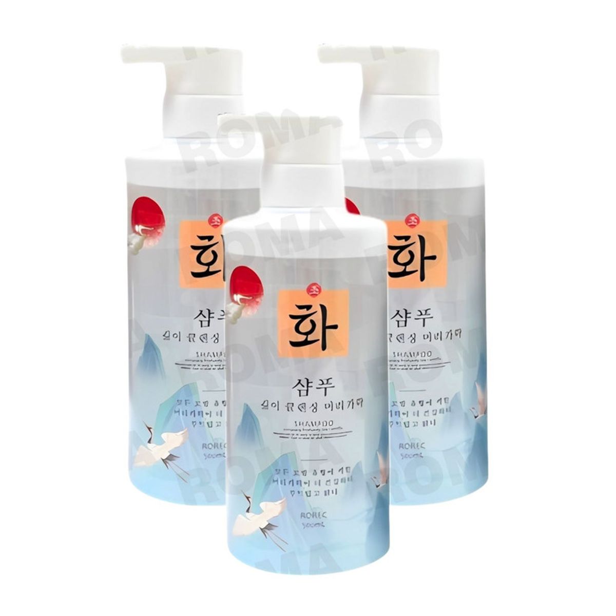 GENERICO - PACK 3 SHAMPOO ROREC 500ML