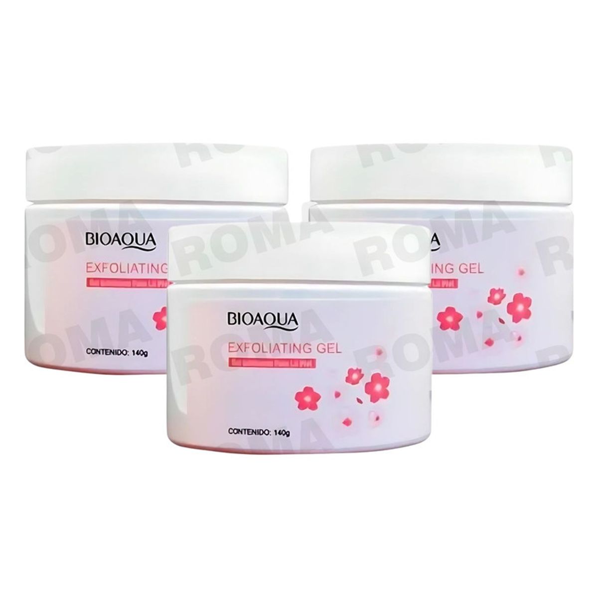 BIOAQUA - PACK 3 GEL EXFOLIANTE SAKURA 140G BIOAQUA