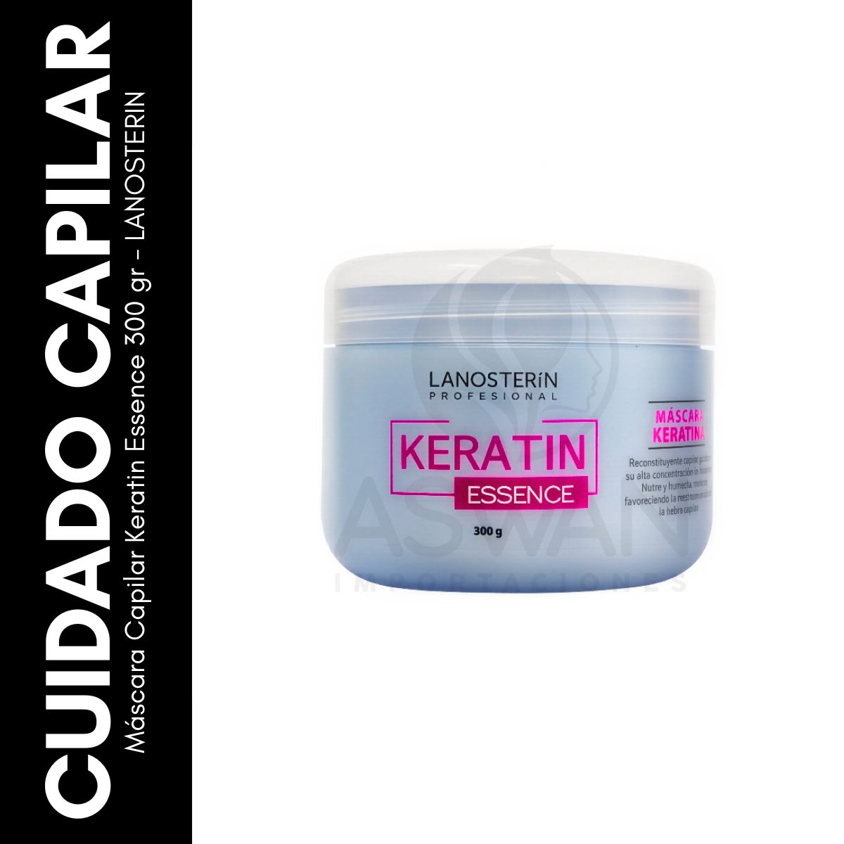 GENERICO - Máscara Capilar Keratin Essence 300 gr - LANOSTERIN