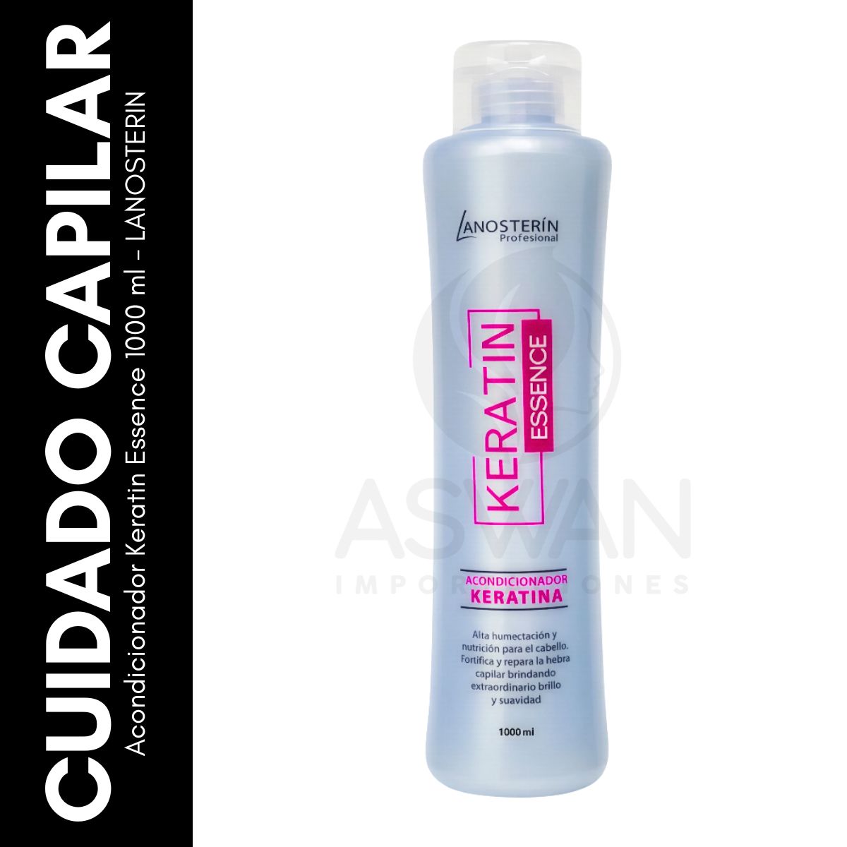 GENERICO - Acondicionador Keratin Essence 1000 ml - LANOSTERIN