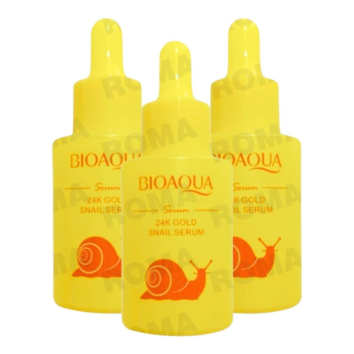 BIOAQUA - PACK 3 SÉRUM 24K GOLD SNAIL 30ML BIOAQUA