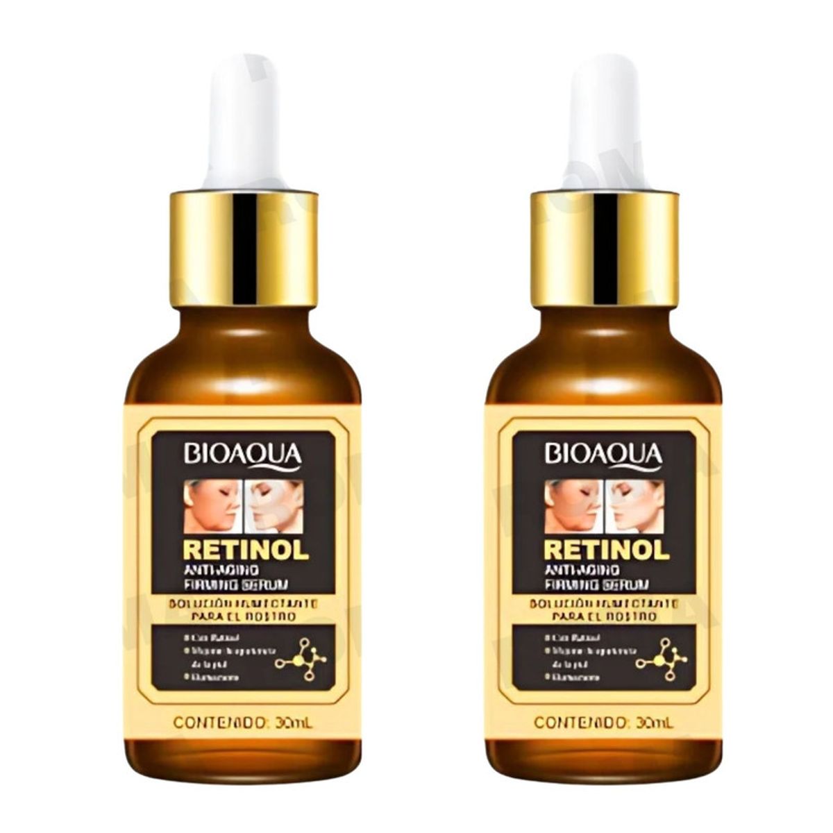 BIOAQUA - PACK 2 SÉRUM FACIAL RETINOL 30ML BIOAQUA