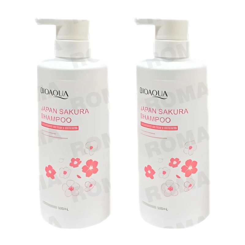 BIOAQUA - PACK 2 SHAMPOO JAPAN SAKURA 500ML BIOAQUA