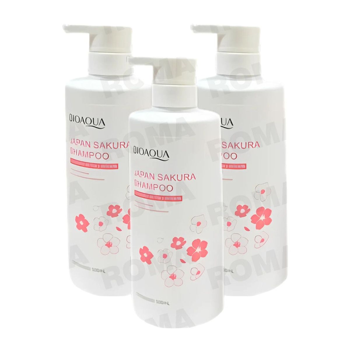 BIOAQUA - PACK 3 SHAMPOO JAPAN SAKURA 500ML BIOAQUA