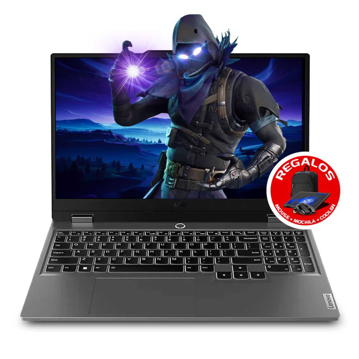 LENOVO - LAPTOP Lenovo LOQ 15ARP9 Ryzen 5 7235HS 24GBDDR5 500GB RTX3050 6GB GRIS MIPCLISTA MI PC LISTA