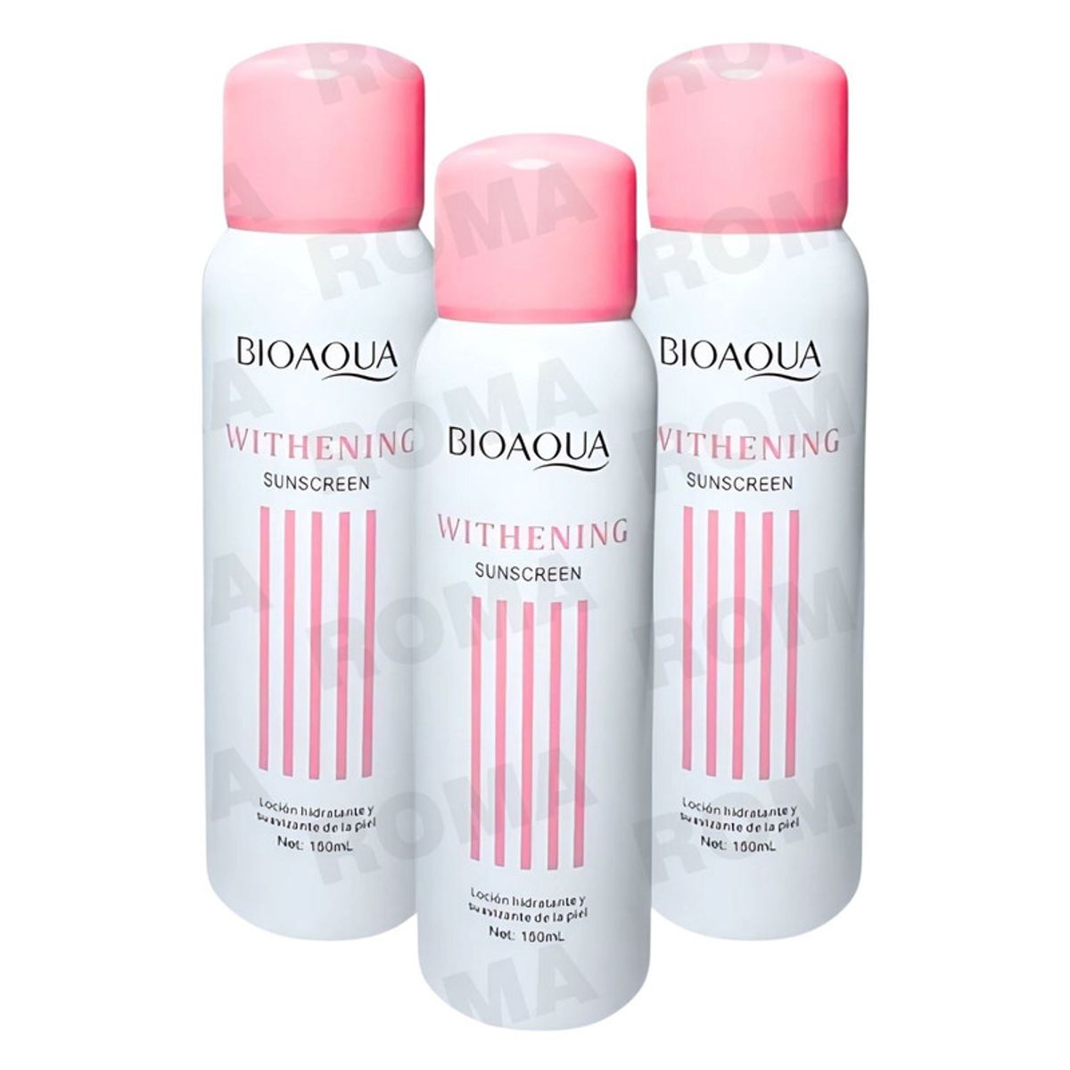 BIOAQUA - PACK 3 BLOQUEADOR BLANQUEADOR SPRAY 150ML BIOAQUA