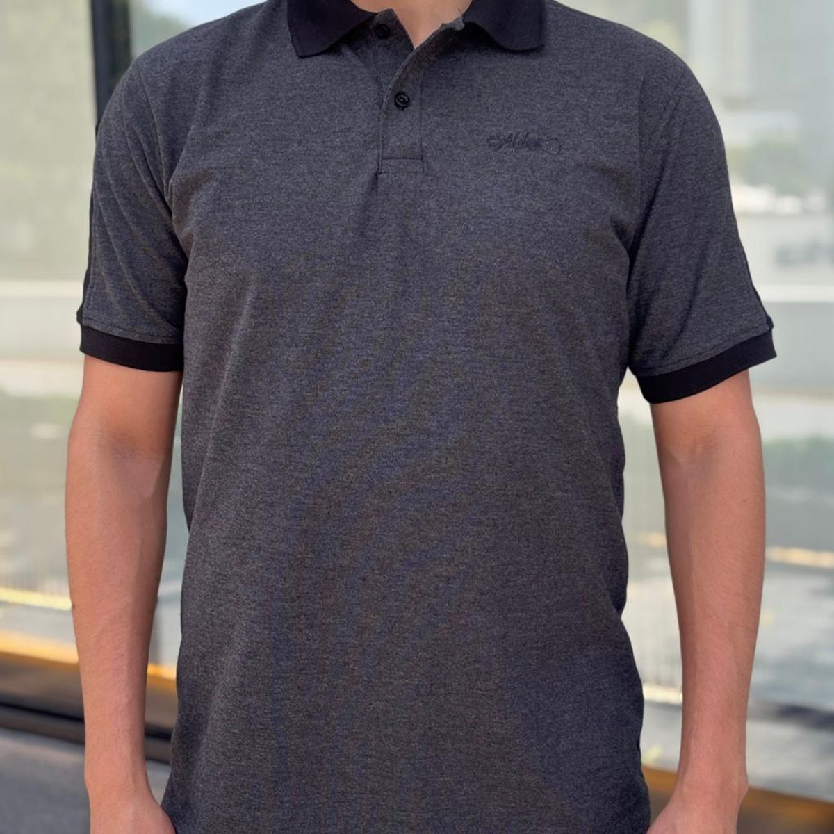 ALDO'S SINCE 1986 - POLO CAMISERO ALGODÓN COLOR DE TENDENCIA