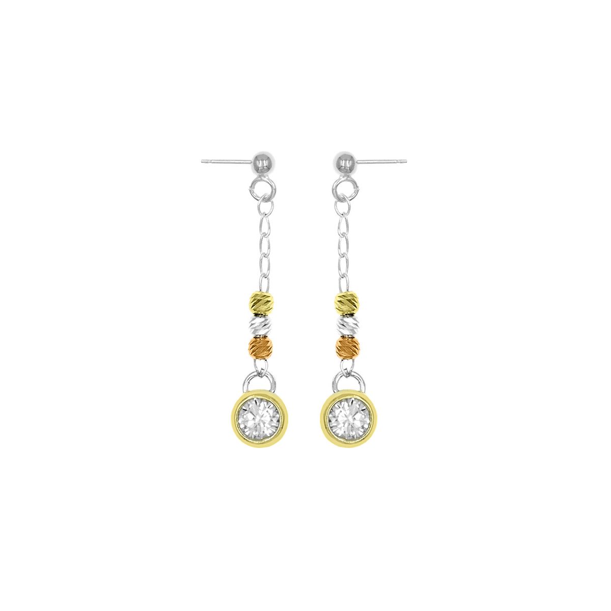 BALIQ - Aretes Bolitas Goldensilver