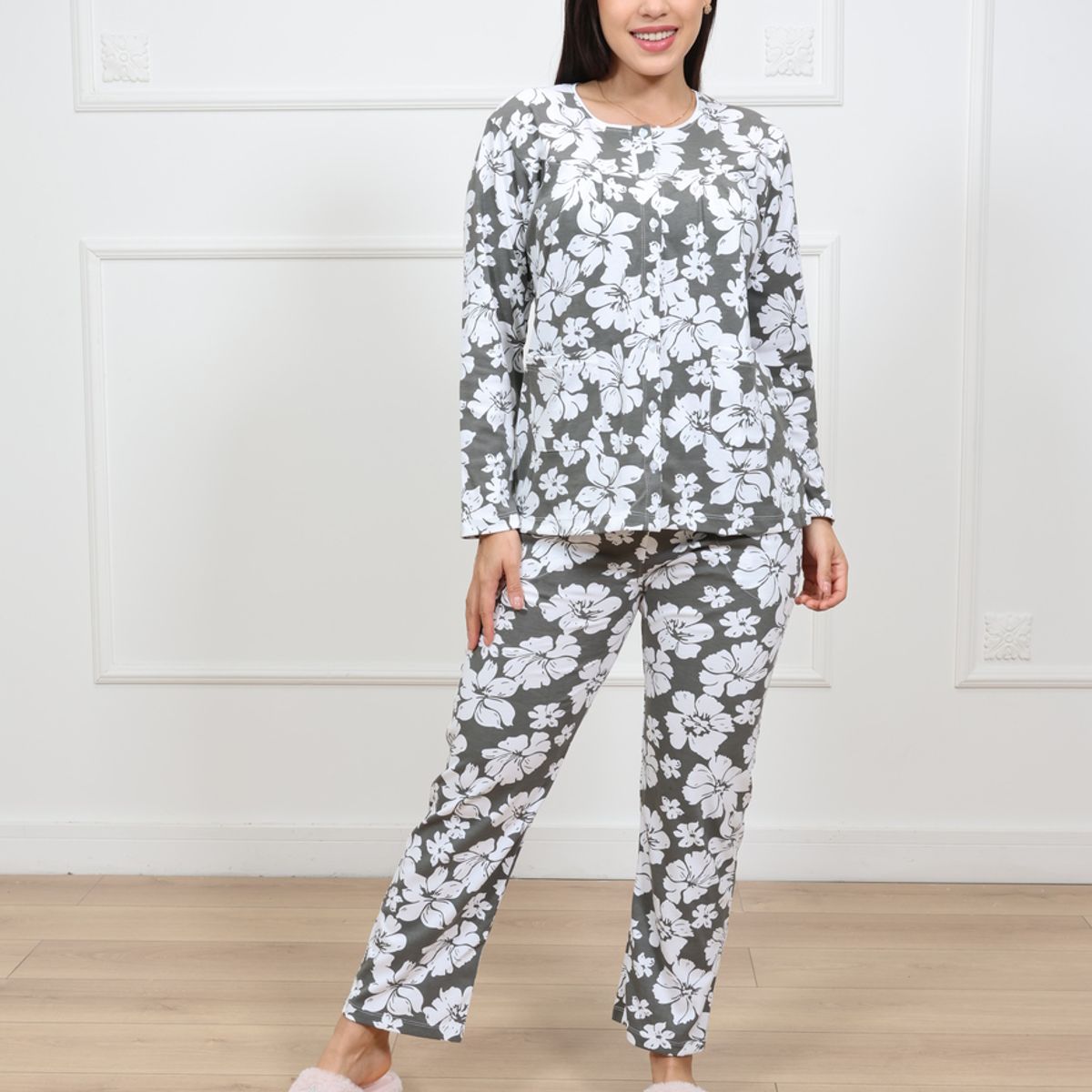 KYM MULTIUSOS - PIJAMA MUJER ALGODÓN