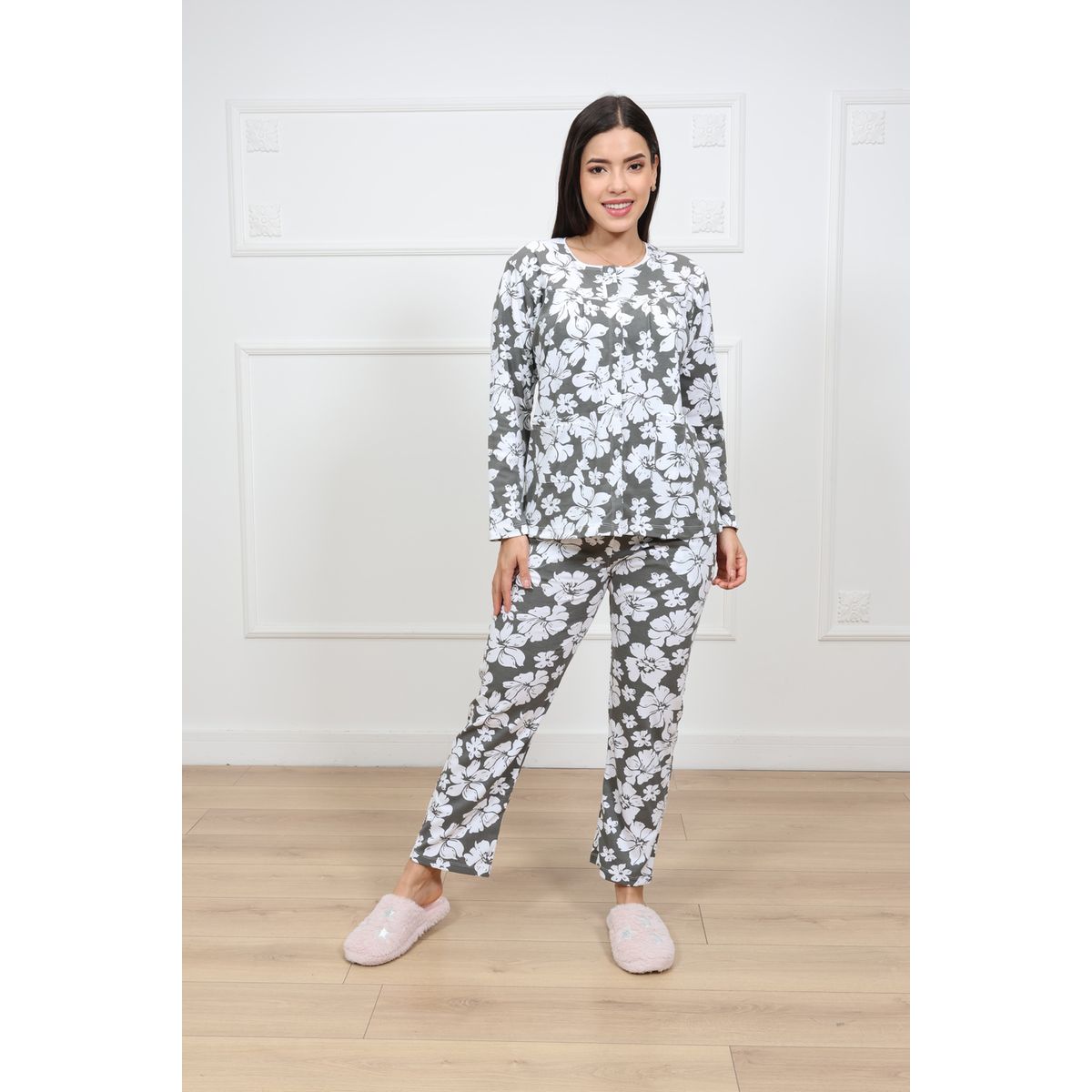 KYM MULTIUSOS - PIJAMA MUJER ALGODÓN