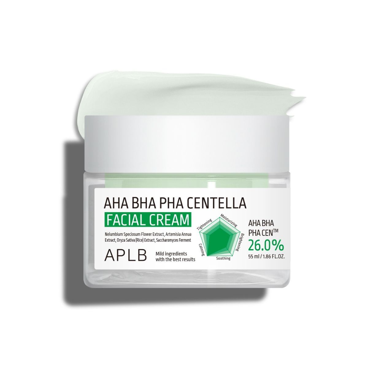 GENERICO - APLB AHA BHA PHA Centella Facial Cream 55ml