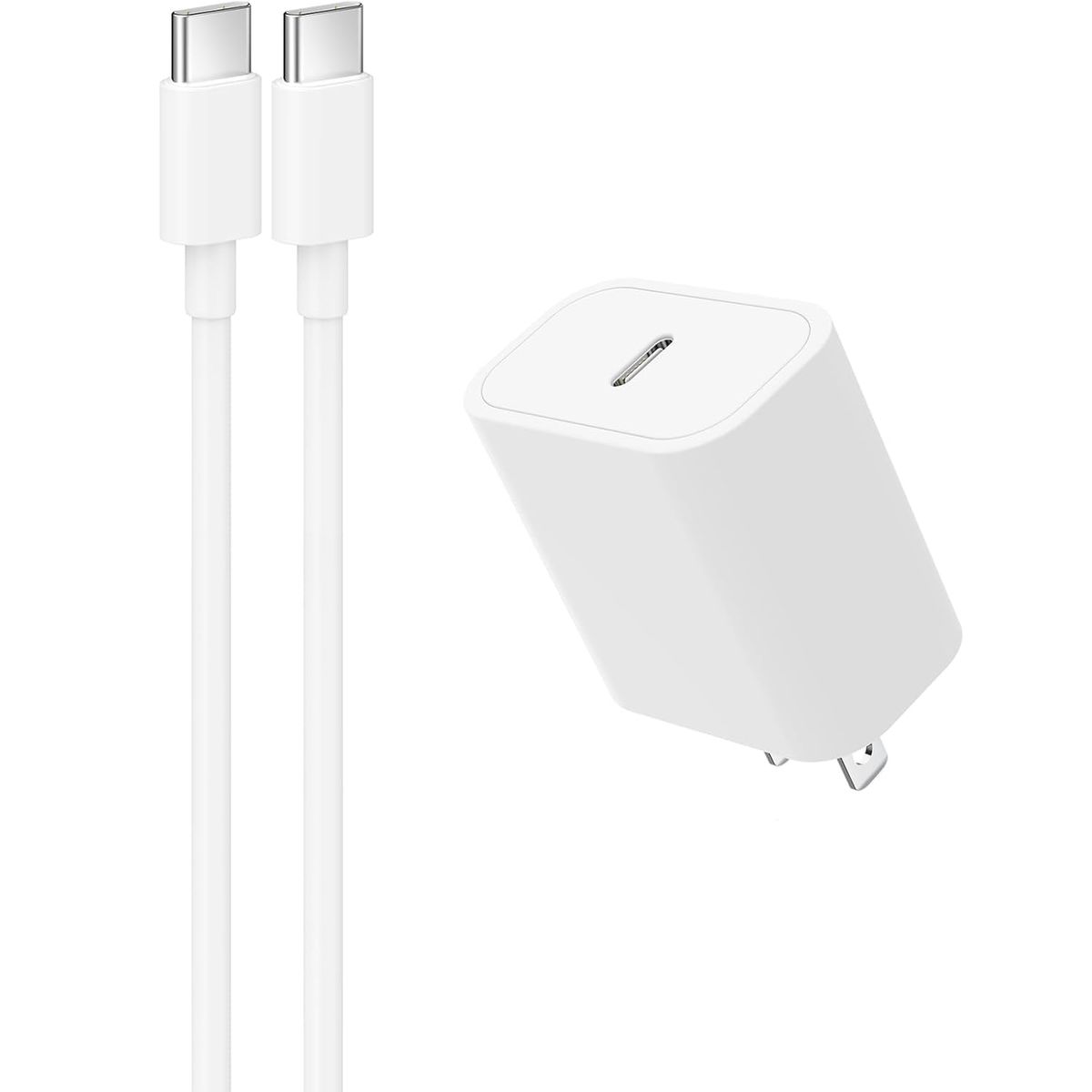 GENERICO - Cargador Usb-c 40w Y Cable Para iPhone 17, 16, 15, 14, 13 (35W regular)