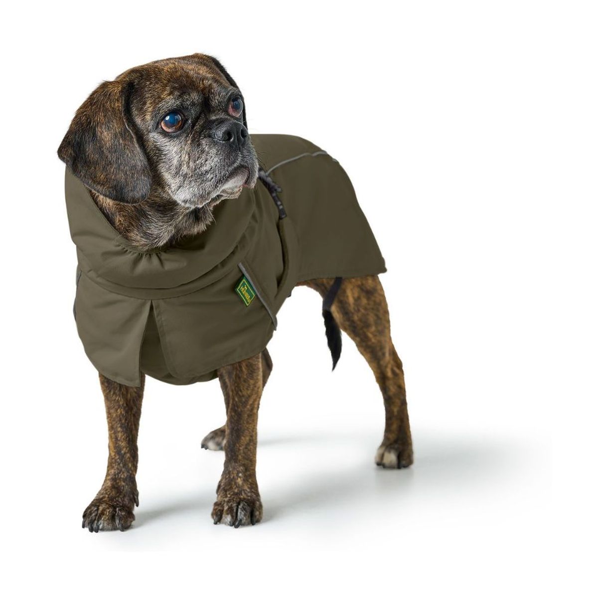 HUNTER - Hunter Abrigo para Perro Nordby Pug & French Bulldog Verde Oliva 40