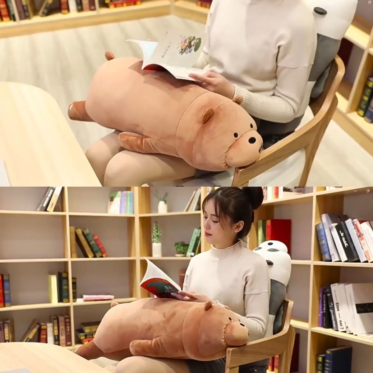 GENERICO - Peluche del Oso Pardo de los Osos Escandalosos