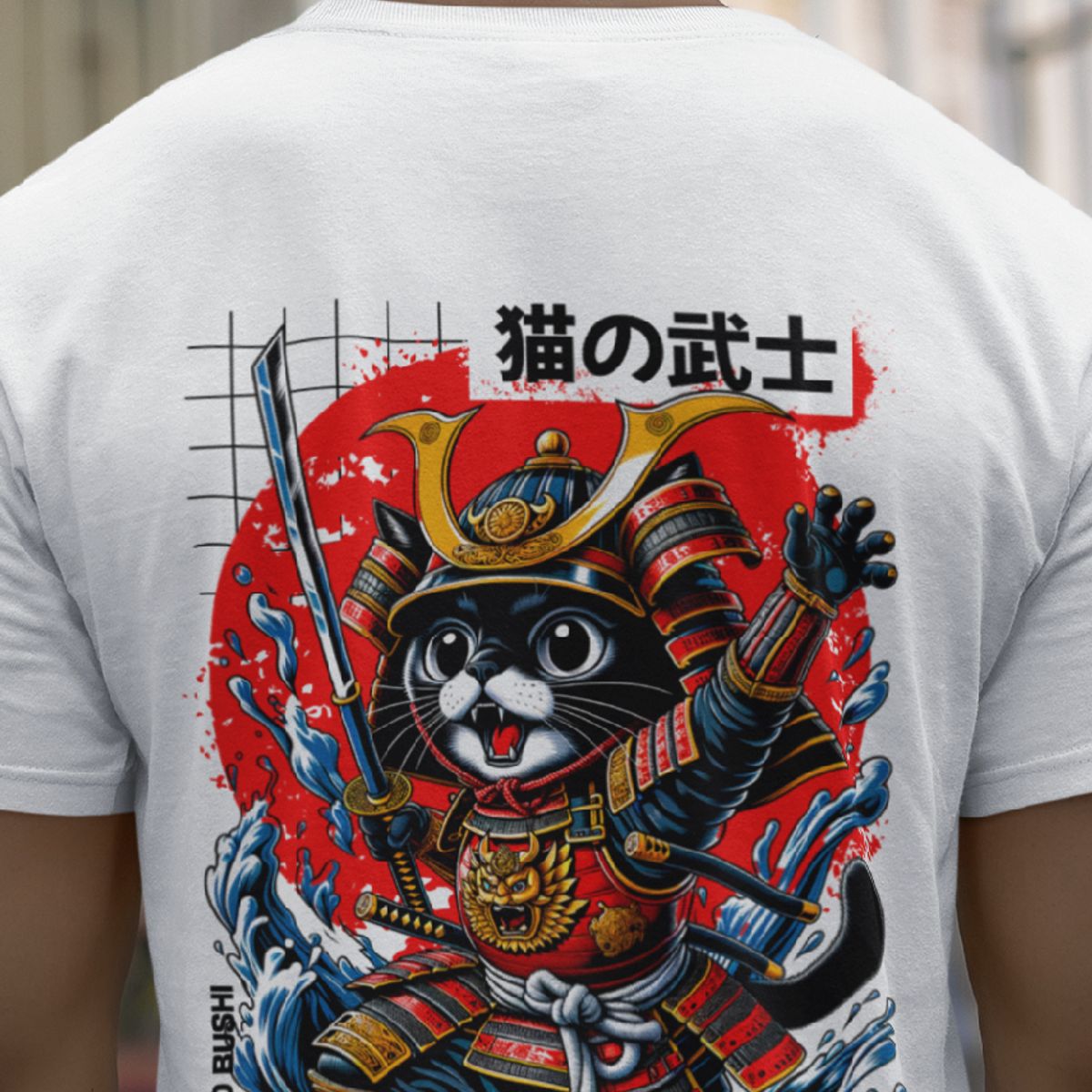 GENERICO - POLO BASICO URBANO JAPAN STREET COLLECTION - SAMURAI