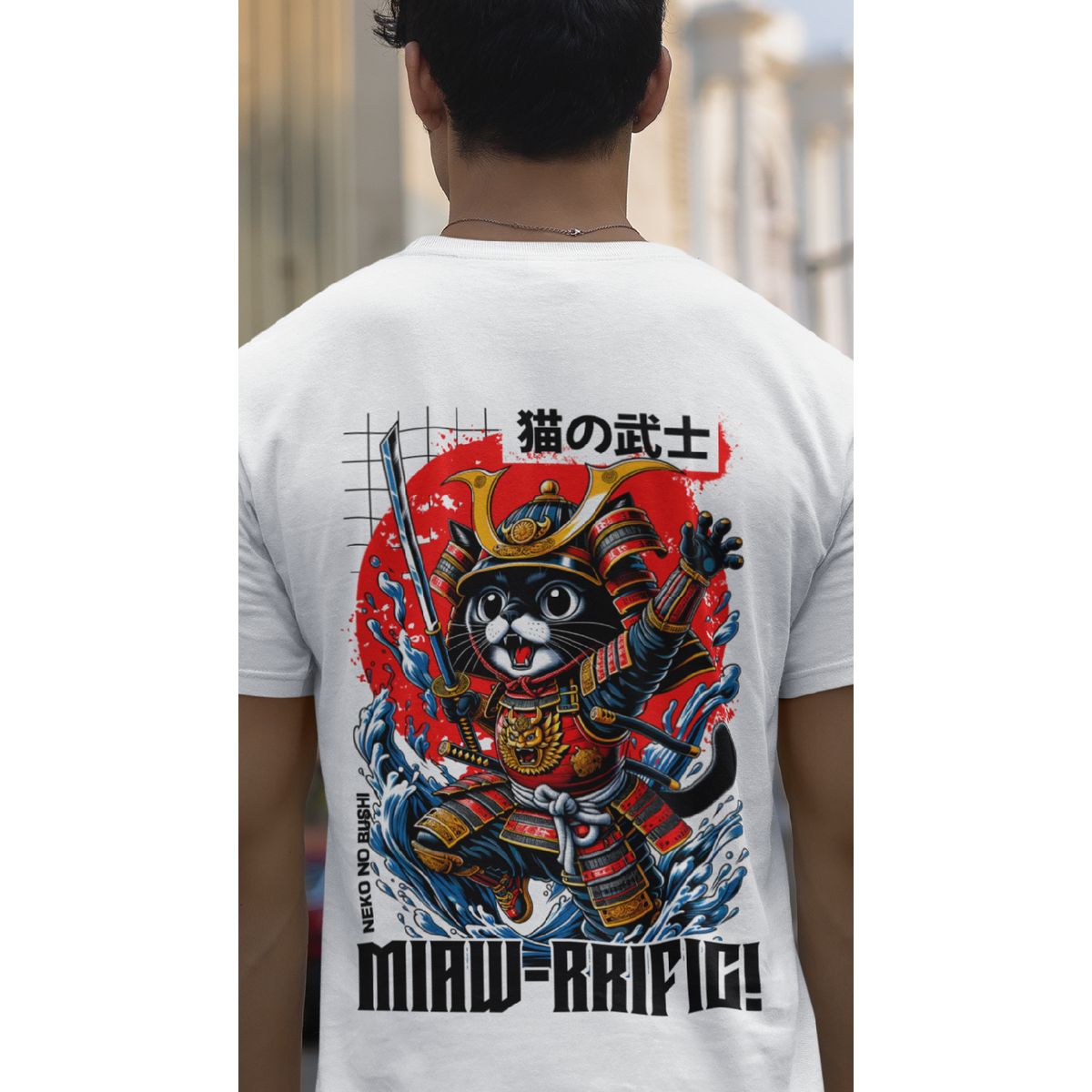 GENERICO - POLO BASICO URBANO JAPAN STREET COLLECTION - SAMURAI