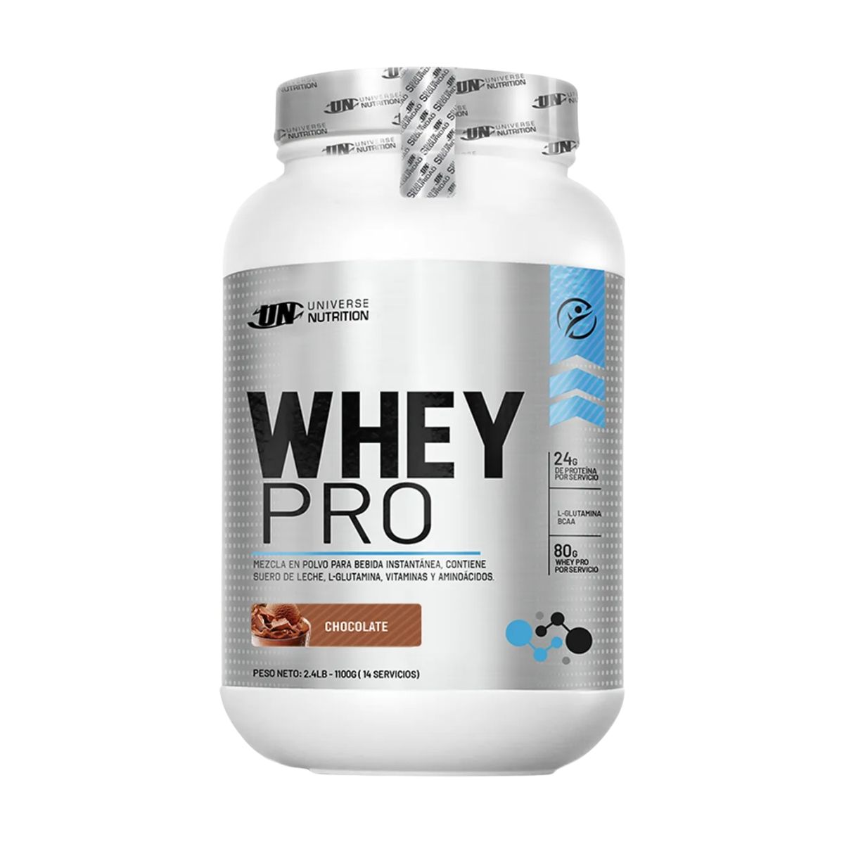 UNIVERSE NUTRITION - Proteína Whey Pro 11Kg Chocolate+Optimum Nutrition 300g