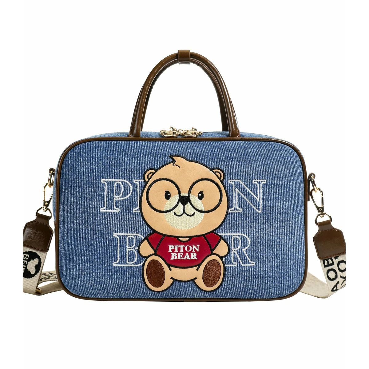 GENERICO - BOLSITO MORRAL  BEAR OSITO AZUL