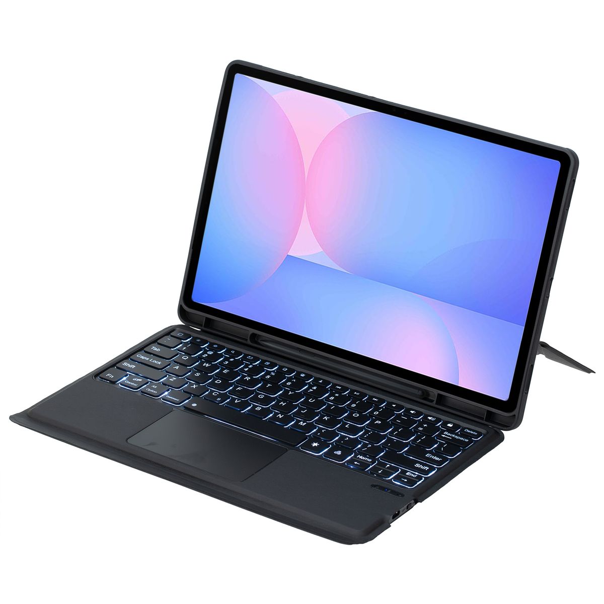 RENVMEXY - Teclado Bluetooth con Touchpad para Samsung Tab S10 FE Plus