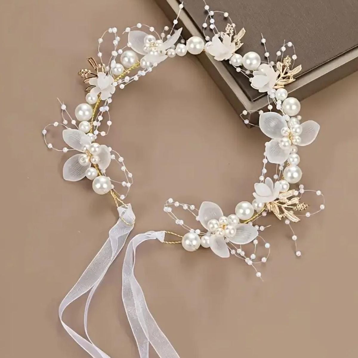 GENERICO - CORONA NIÑA VINCHA DE PRIMERA COMUNIÓN Y BAUTIZO