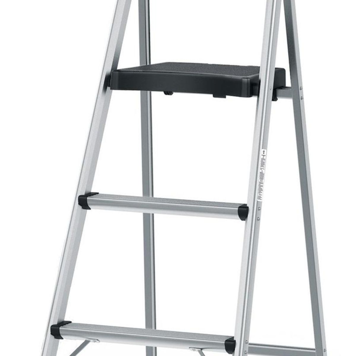 TRUPER - Escalera Tubular Plegable 3 Peldaños Aluminio Truper