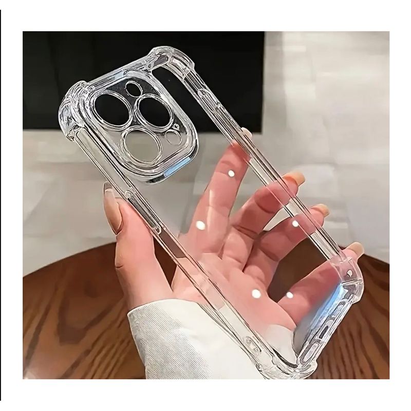 GENERICO - Case Transparente - Iphone 13 Pro Max con Antishock