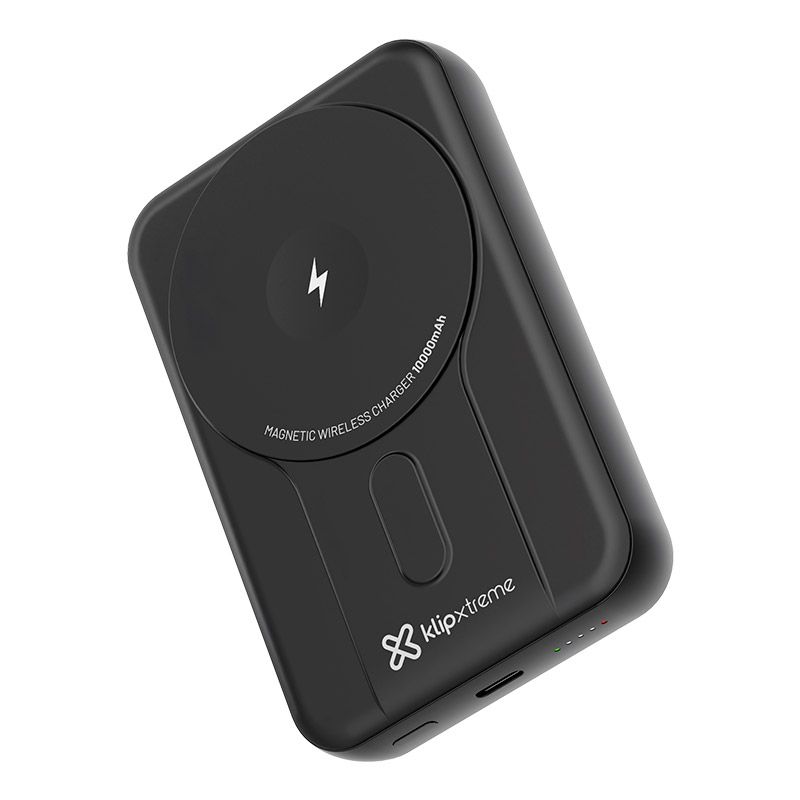 KLIPXTREME - POWER BANK 10000 MAH KLIPXTREME MAGSAFE Qi NEGRO