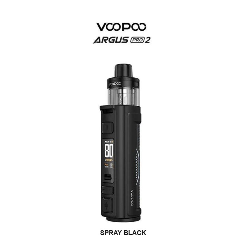 VOOPOO - VOOPOO Argus Pro 2, Kit de 80W, 3000 mah, 5ml - BLACK