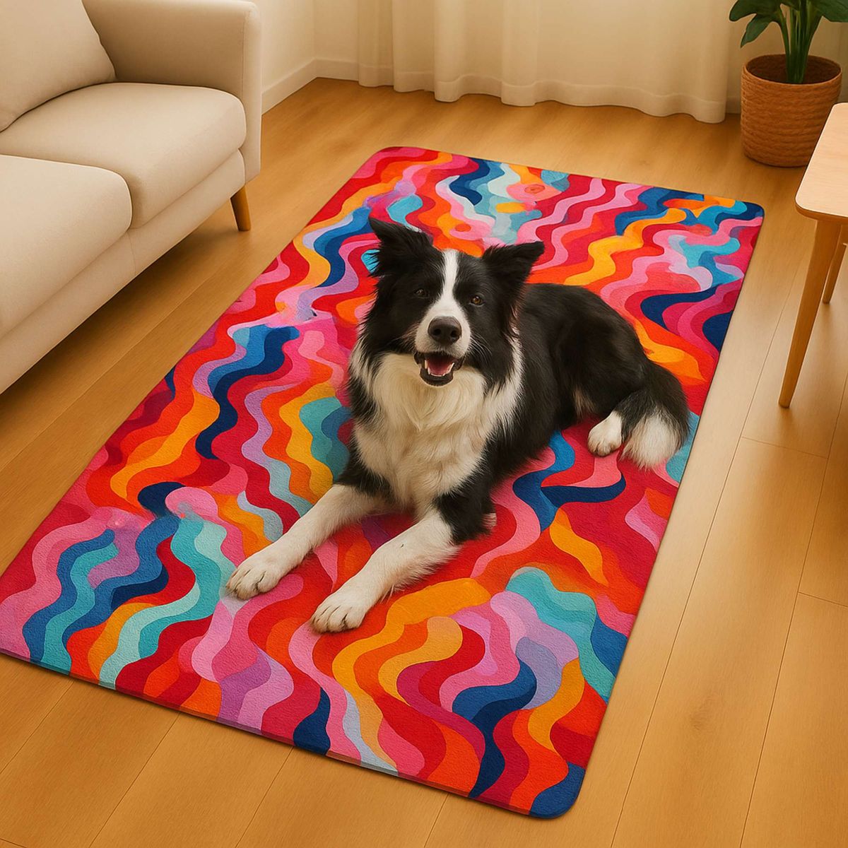 GENERICO - Manta Gel Refrescante Para Mascota  - Talla M - (Multicolor)