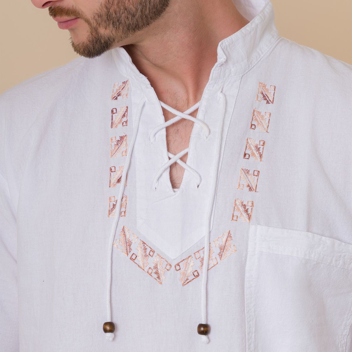 FORBER - Camisa Blanca Manga Corta Hombre