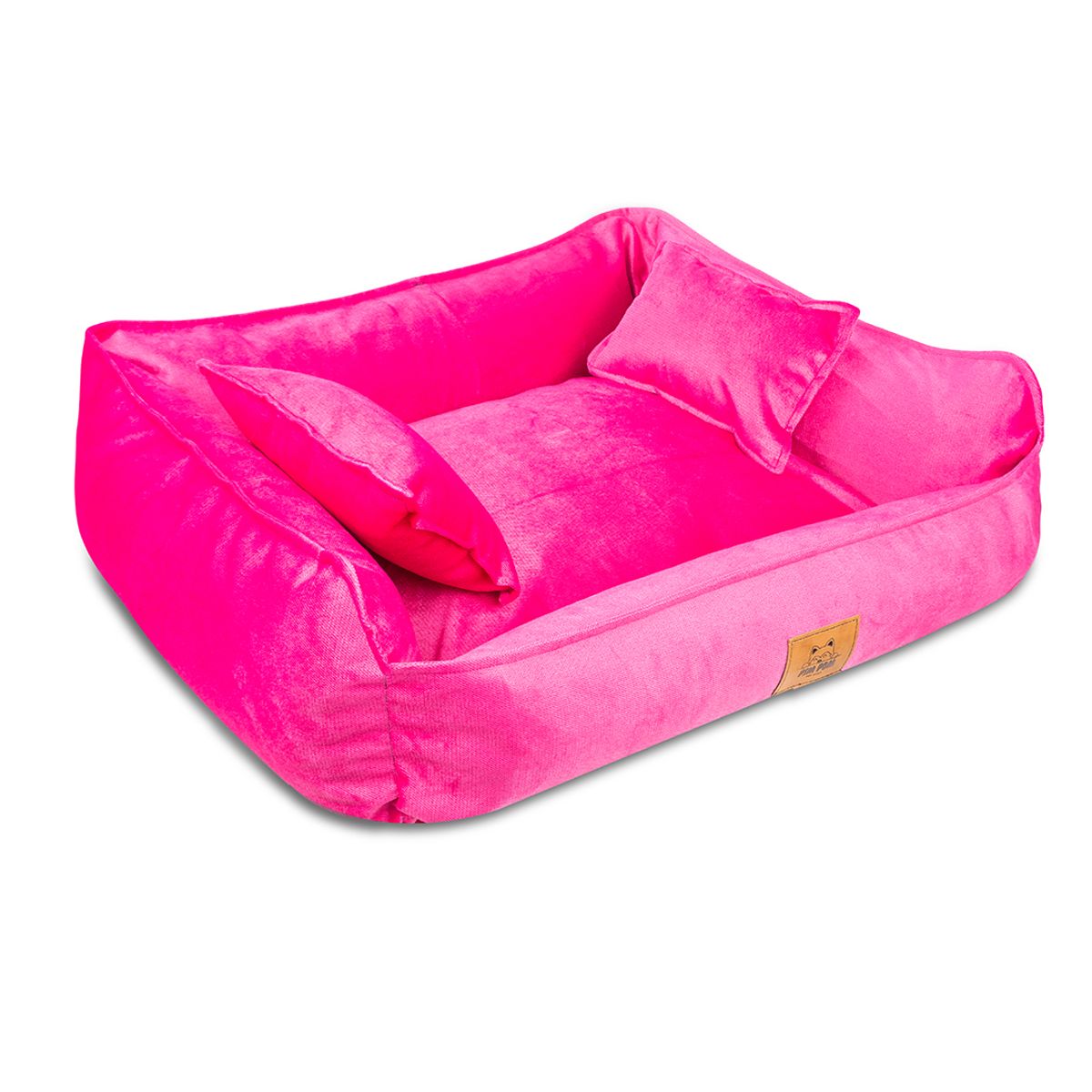 GENERICO - CAMA PARA PERRO TALLA L - FUCSIA - HIPOALERGÉNICA