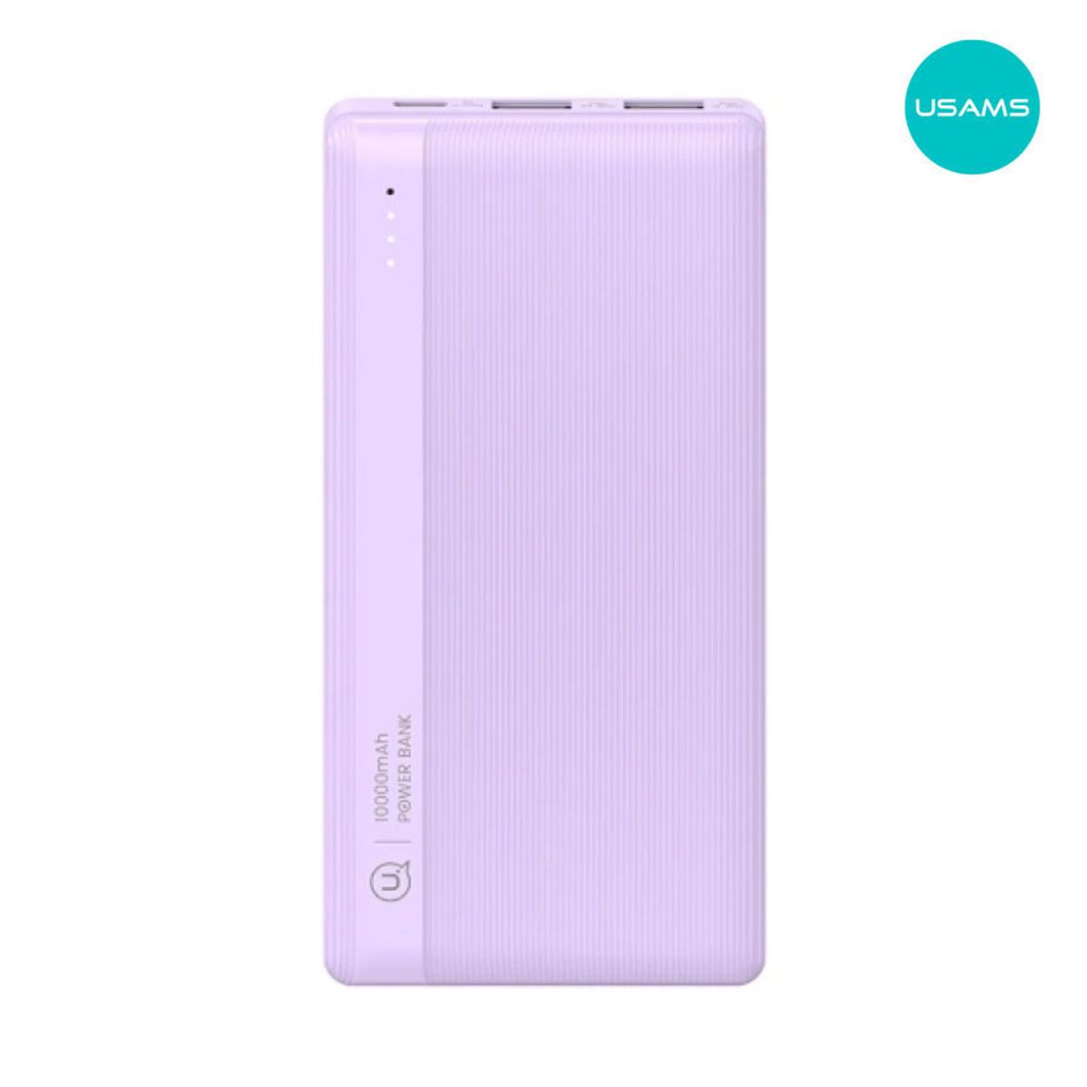 USAMS - Cargador Power Bank USAMS USB-A 10000mAh Para iPhone Xiaomi