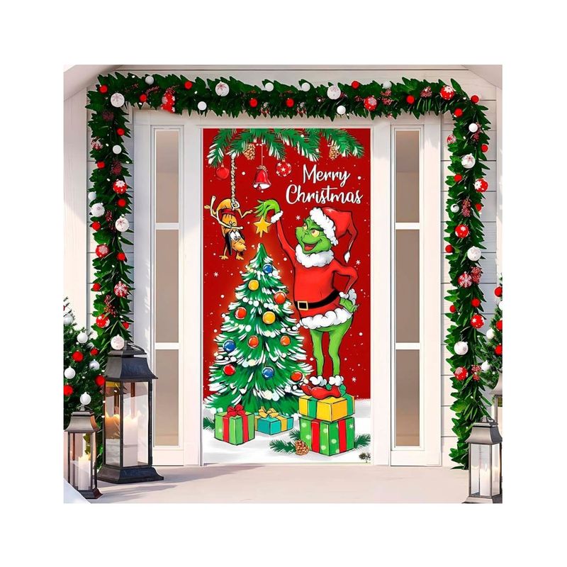 GENERICO - Funda Navideña Para Puerta 410878-3-5