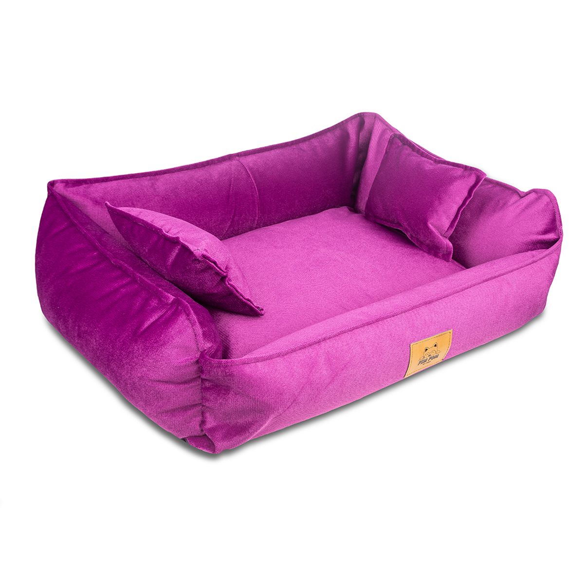 GENERICO - CAMA PARA PERRO TALLA L - MORADO - HIPOALERGÉNICA