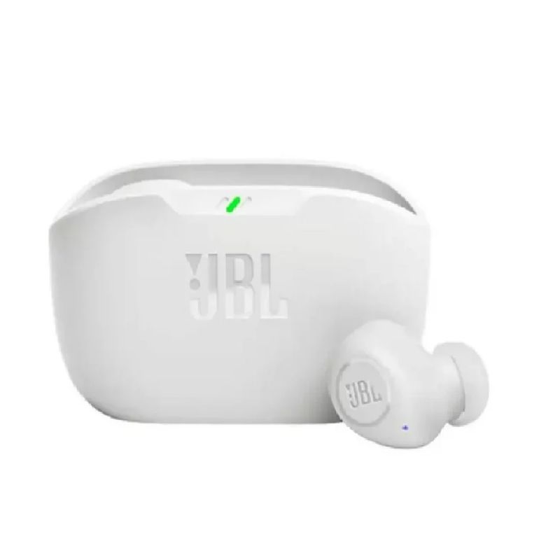 JBL - Audifonos JBL Wave Budss 2 Blanco Bluetooth Cancelacion de Ruido