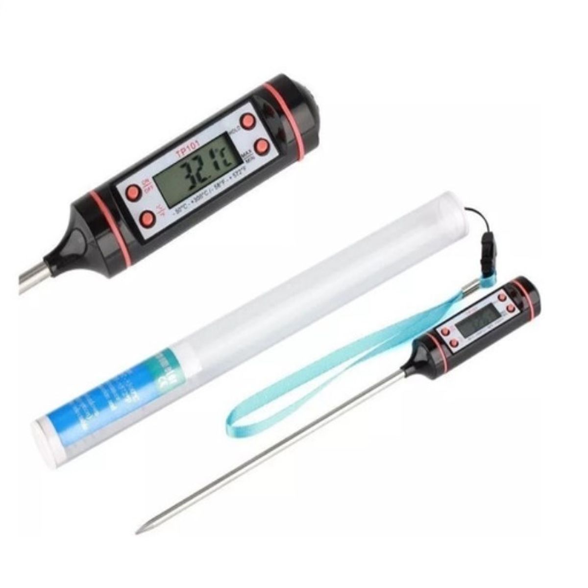 GENERICO - Termometro Digital De Cocina Para Solidos Y Liquidos Nuevos