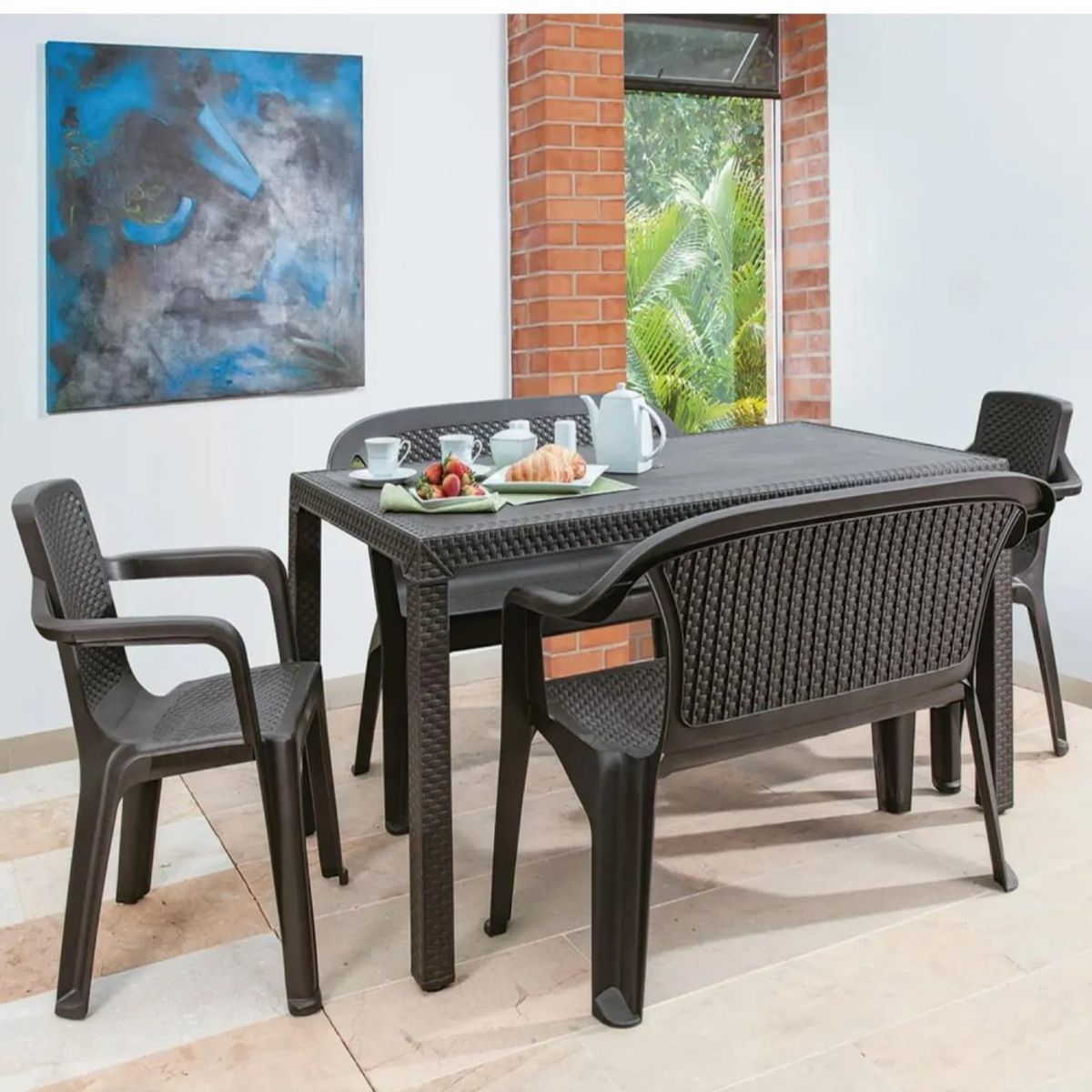 RIMAX - Mesa Eterna Wengue Rimax