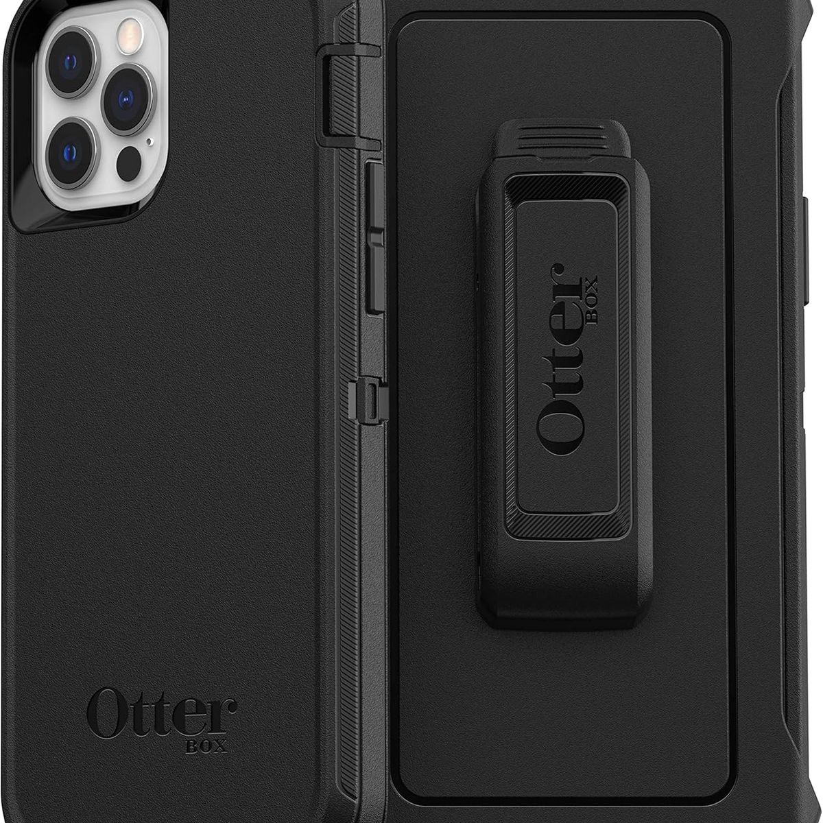 OTTERBOX - Funda Premium Case Otterbox Defender para iPhone 12 / 12 Pro  - NEGRO