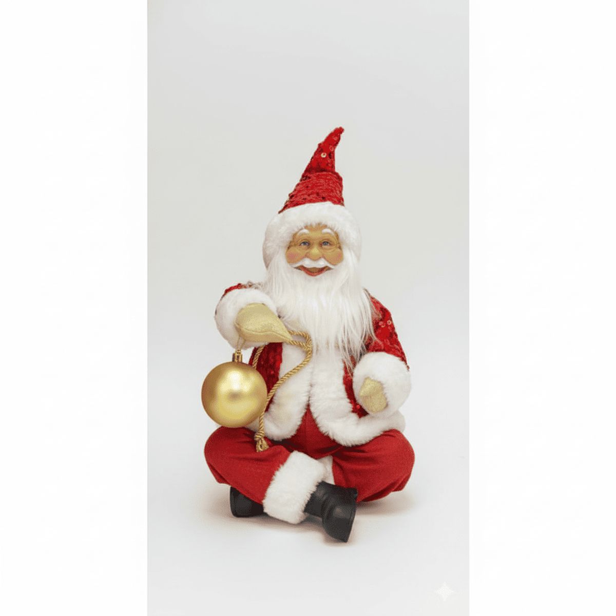 GENERICO - Papanoel Clásico Grande Papá Noel Santa Claus Navidad Decorativo Navideño