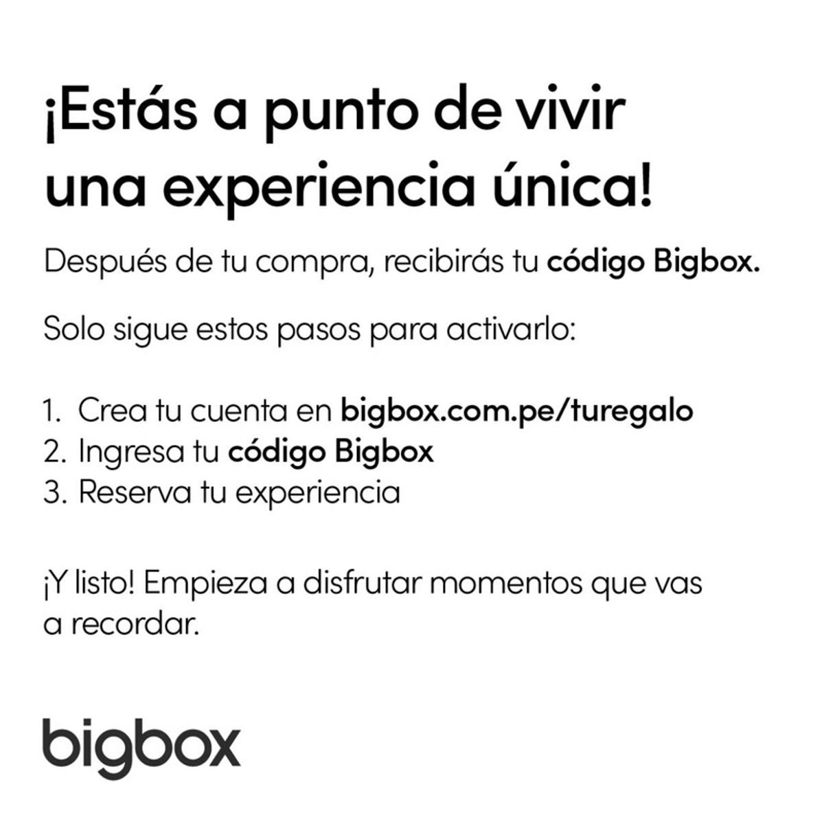 BIGBOX - Experiencia Brunch en Hotel B by BigBox