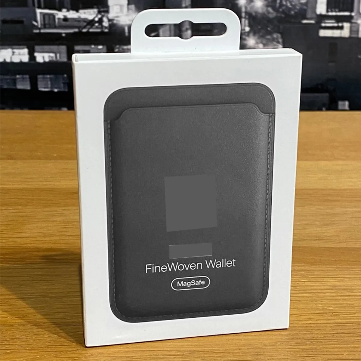 GENERICO - TARJETERO WALLET IPHONE CON LOGO BLACK