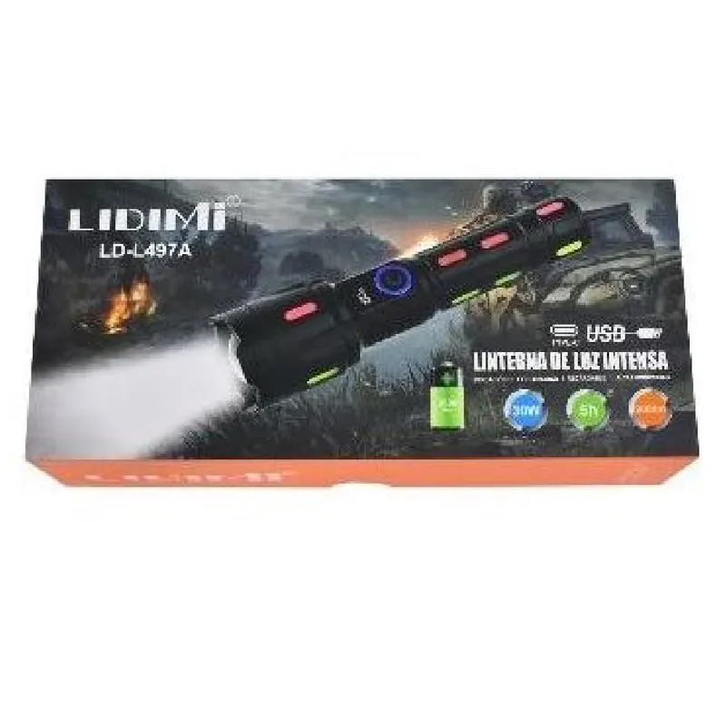 LIDIMI - LINTERNA TÁCTICA PROFESIONAL LIDIMI LD-L497A