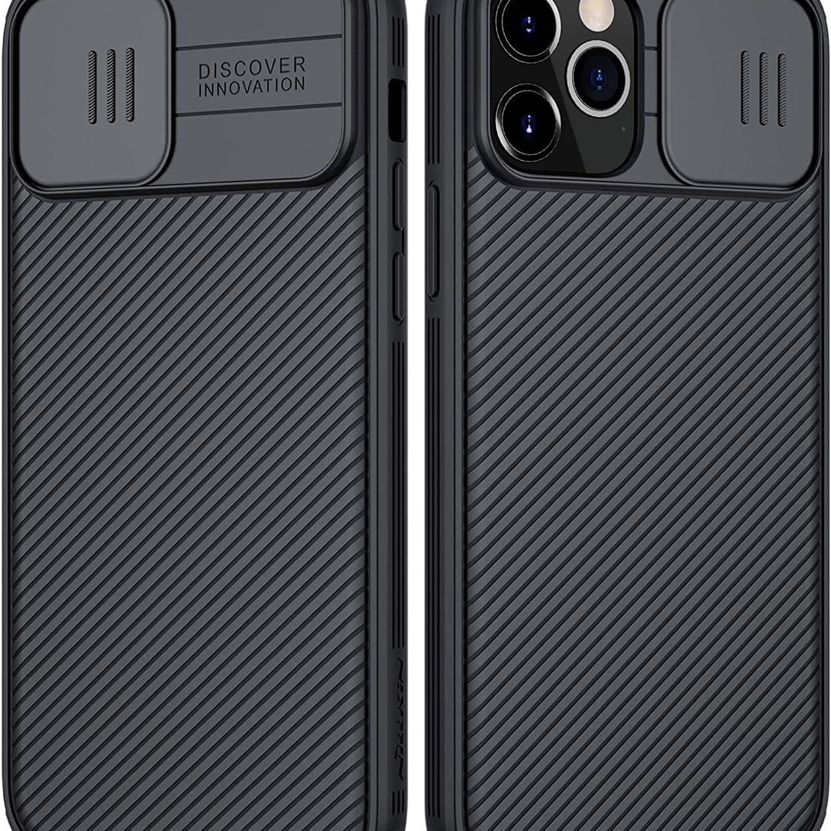 NILLKIN - Funda Case Nillkin Camshield Pro Case Iphone 12 / 12 Pro - NEGRO