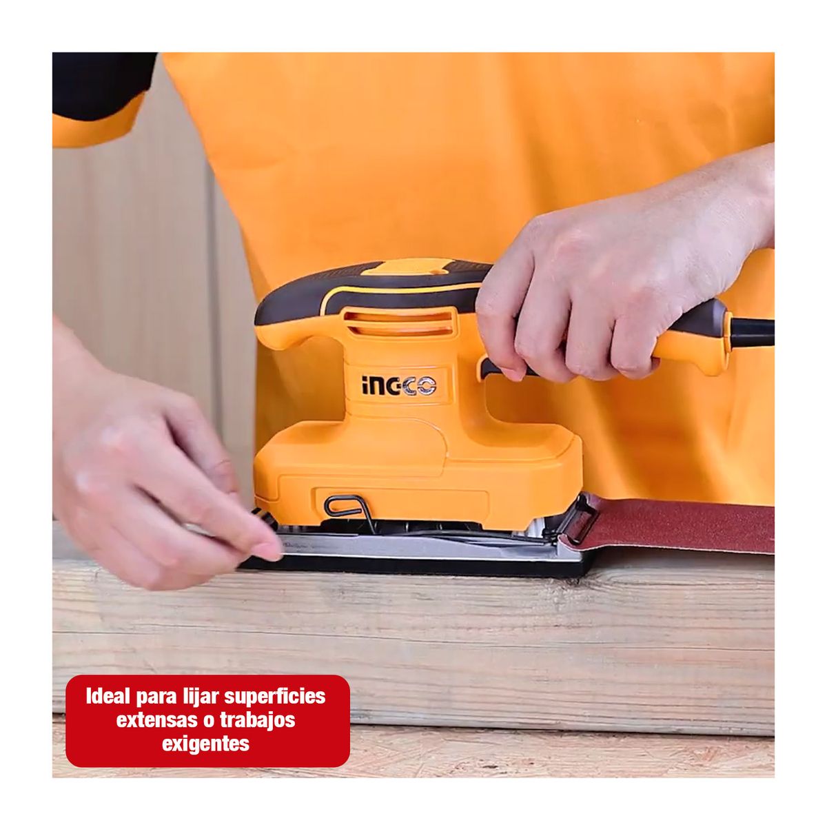 INGCO TOOLS - Lijadora Orbital 320w 5lijas Ingco Fs3216 Carpintería Madera