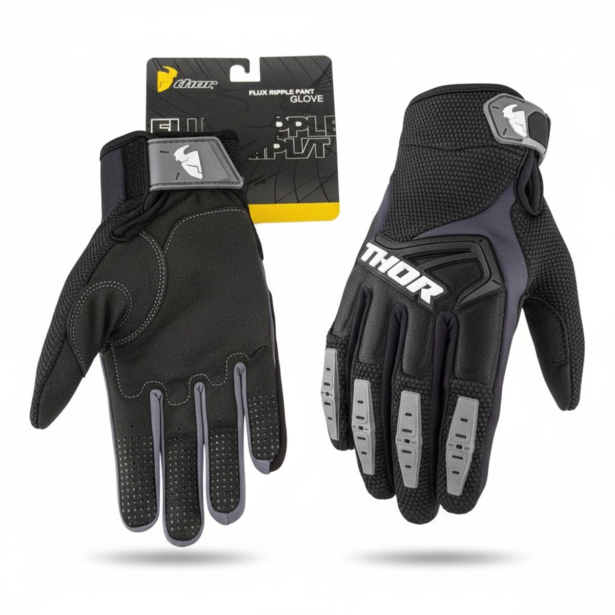 IMPORTADO MC - GUANTES THOR PARA MOTO Y CICLISMO FLUX RIPPLE