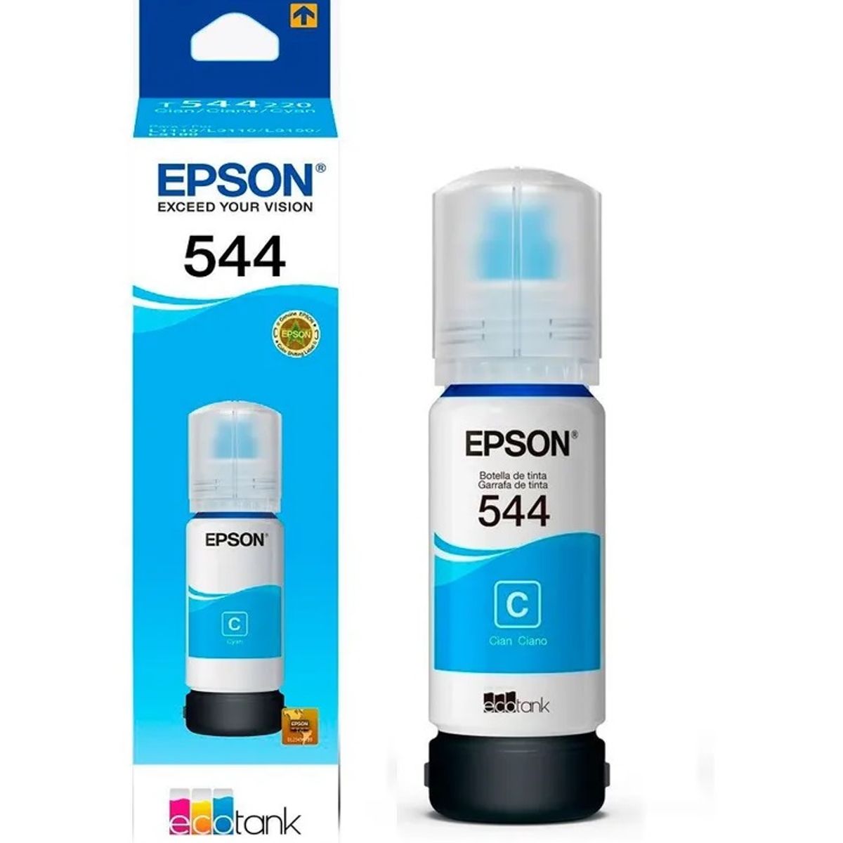 EPSON - BOTELLA DE TINTA EPSON T544 COLOR CIAN 65ML